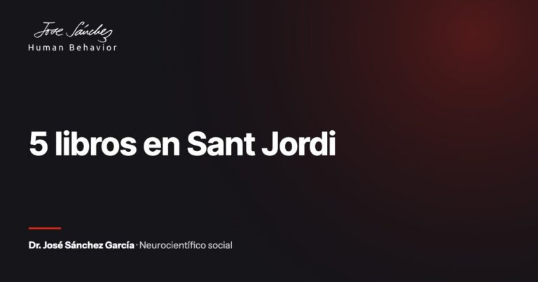 5 libros en Sant Jordi