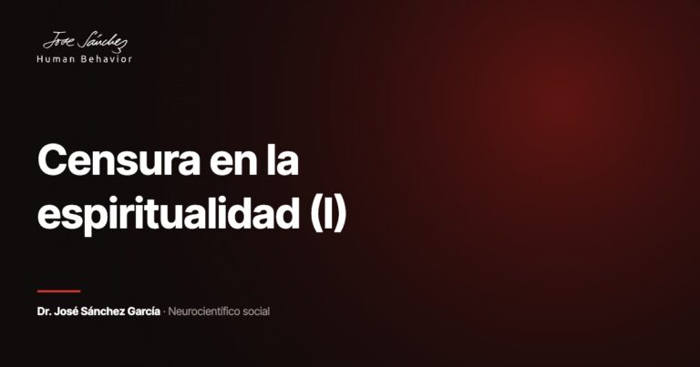 Tarjeta del articulo Censura en la espiritualidad (I), de Jose Sanchez Garcia