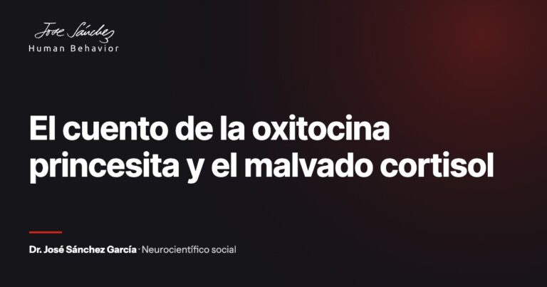 El cuento de la oxitocina princesita y el malvado cortisol