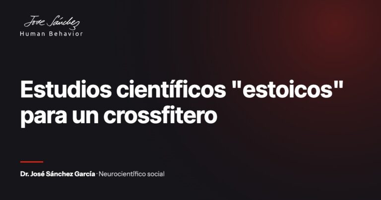 Estudios científicos "estoicos" para un crossfitero