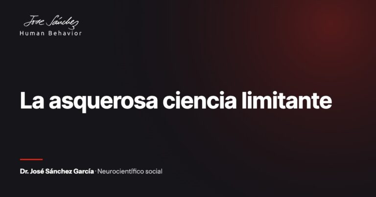 La asquerosa ciencia limitante