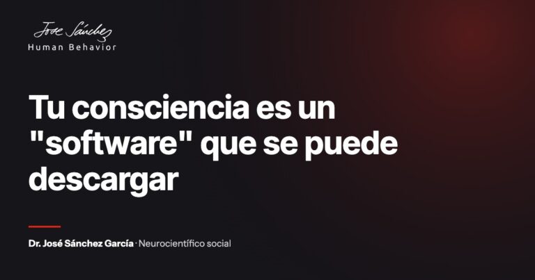 Tu consciencia es un "software" que se puede descargar